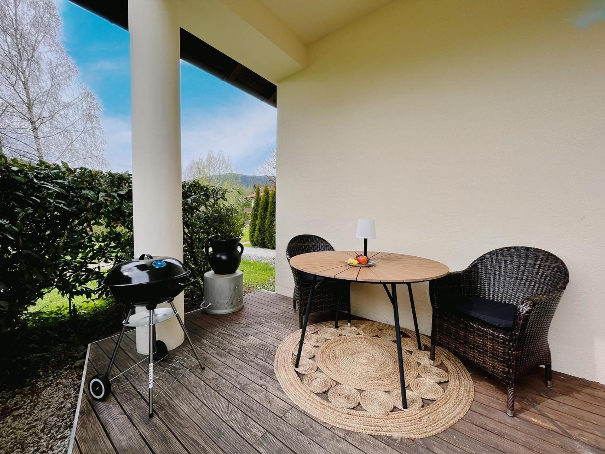 Gemuetliches Seeapartment Am Berg Arrach Luaran gambar
