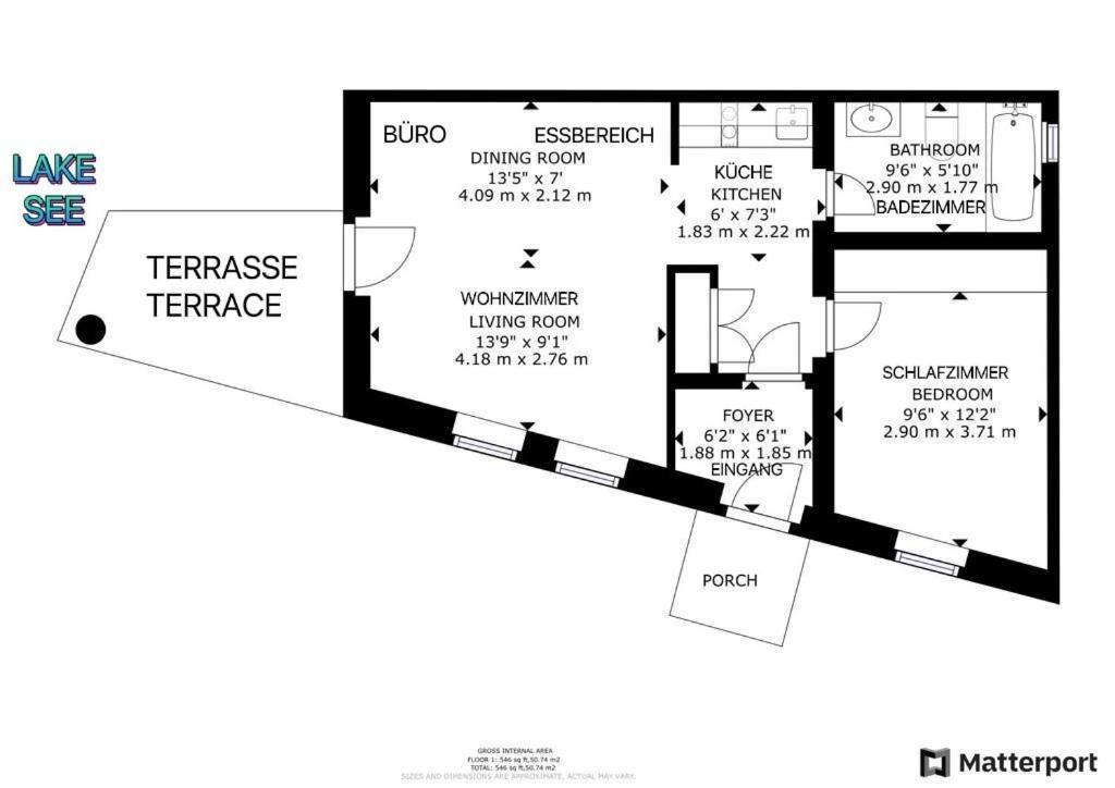 Gemuetliches Seeapartment Am Berg Arrach Luaran gambar